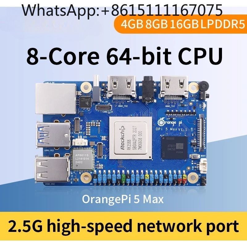 Orange Pi 5 Max RK3588 SBC 8G/ - Orange Pi 5 Max Rk3588 incelemesi ve fiyatı