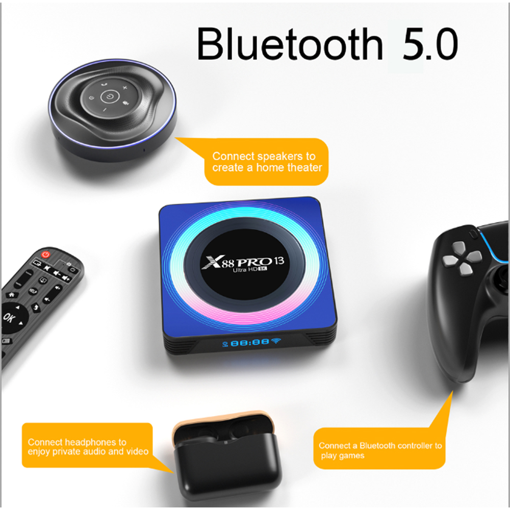 X88 PRO 13 Android 13 TV Kutus - Radxa Rock 5B 16Gb incelemesi ve fiyatı